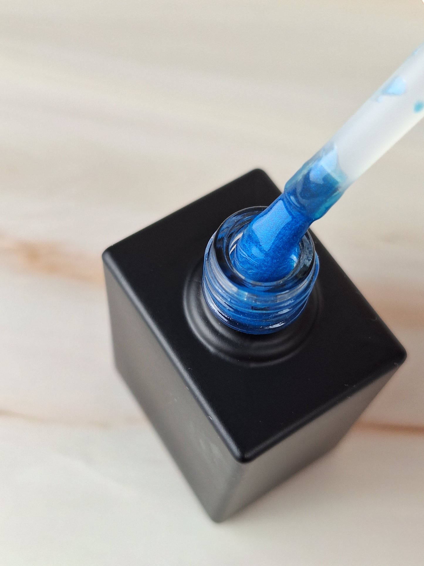 Gellack Deep blue metal efekt 10ml