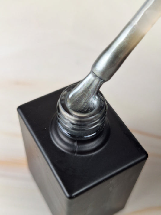 Gellack Silver gray metal efekt 10ml