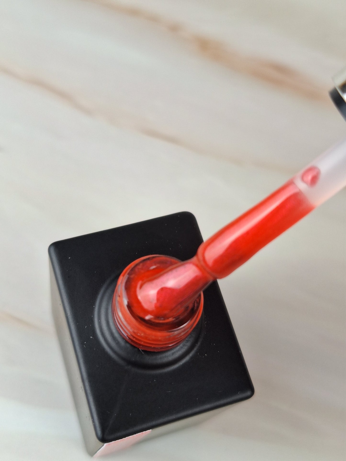 Gellack Red metal efekt 10ml