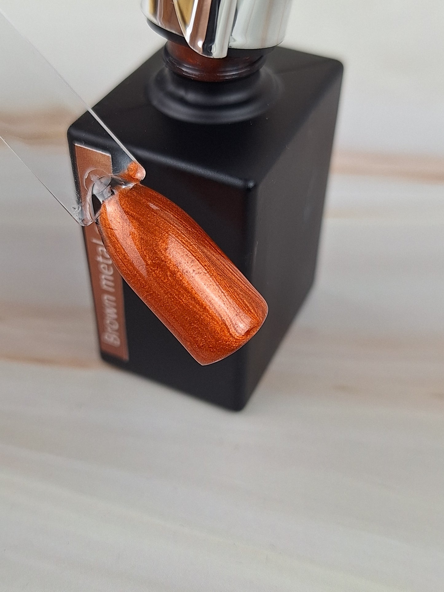 Gellack Brown Metal Effekt 10ml