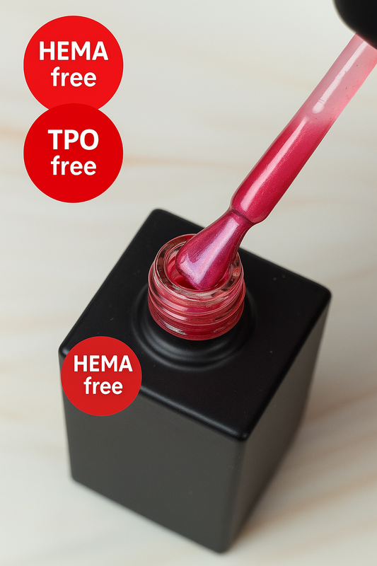 Gellack Magenta Metal efekt 10ml