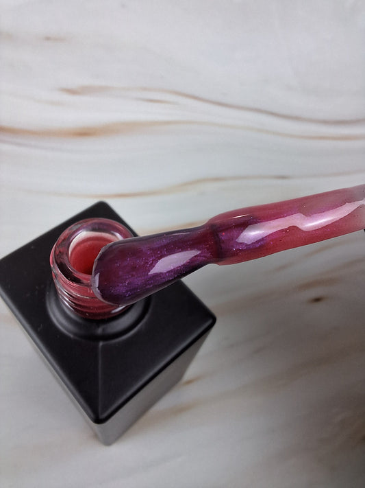 Gellack Magenta Metal efekt 10ml