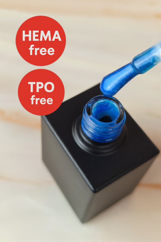 Gellack Deep blue metal efekt 10ml