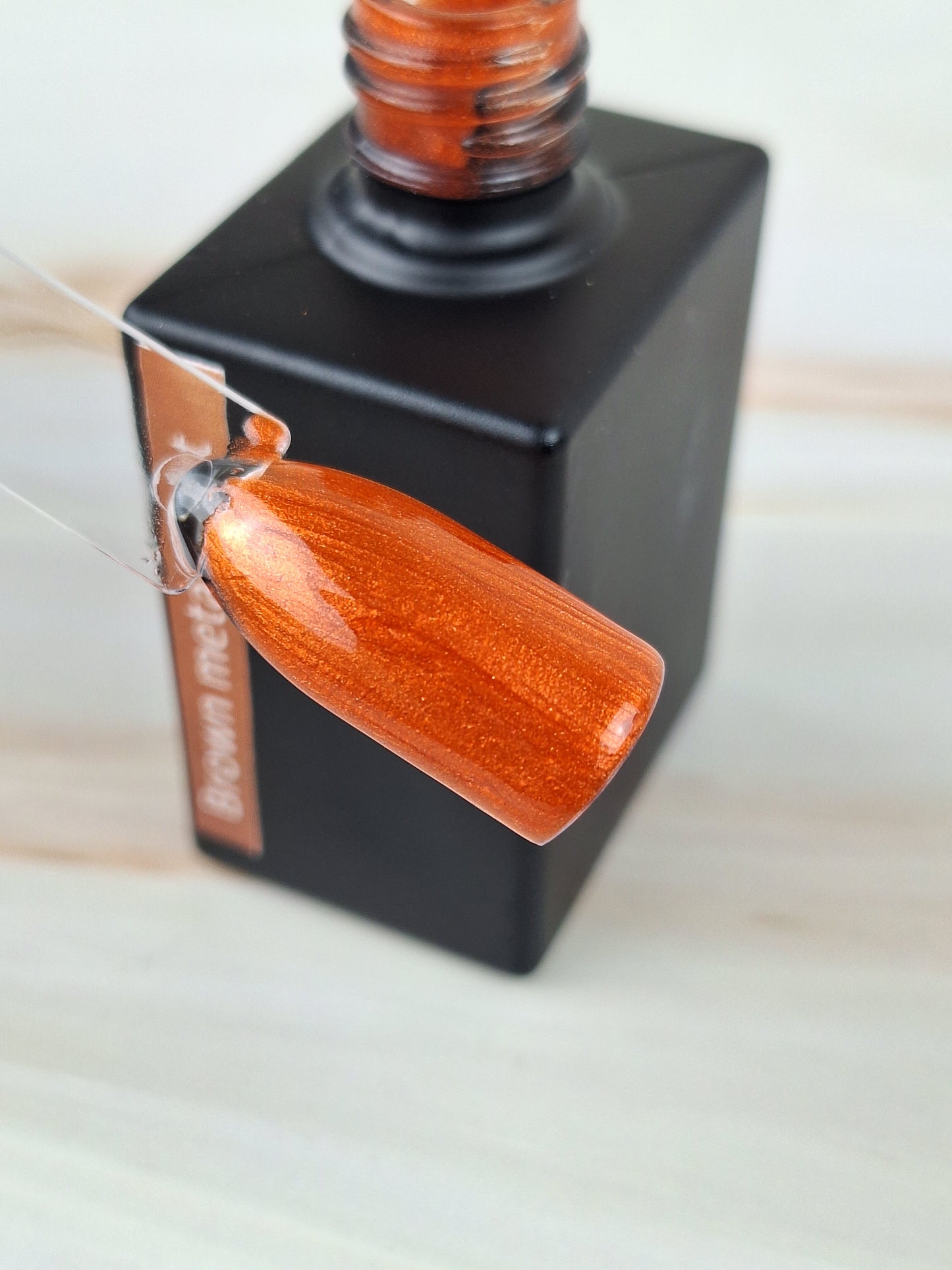 Gellack Brown Metal Effekt 10ml