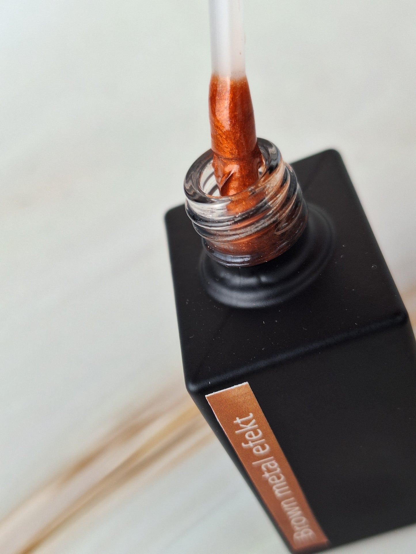 Gellack Brown Metal Effekt 10ml