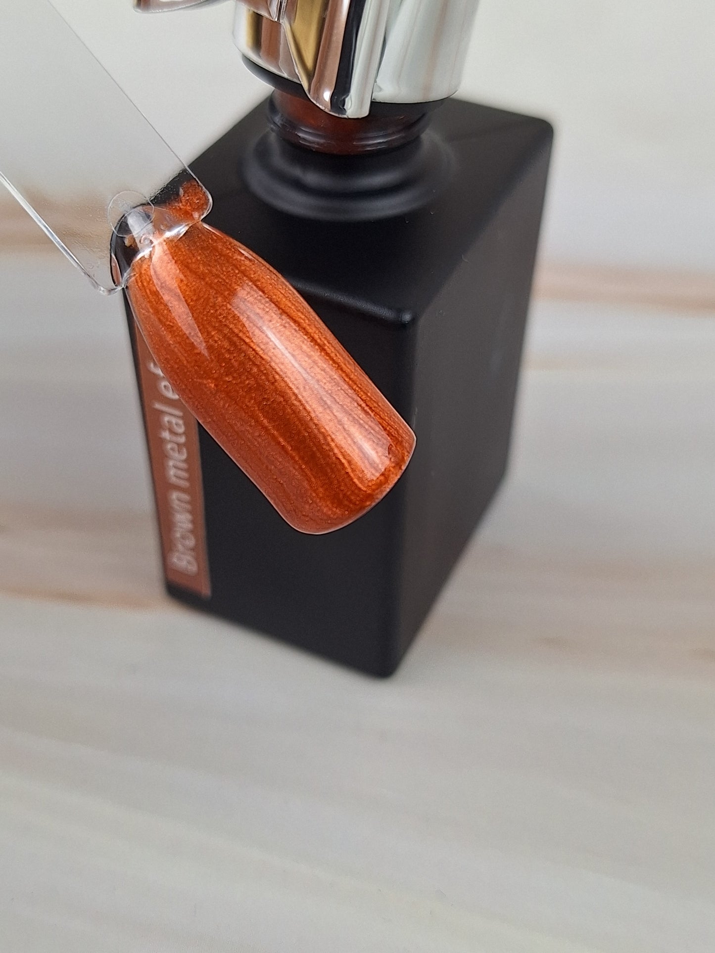 Gellack Brown Metal Effekt 10ml