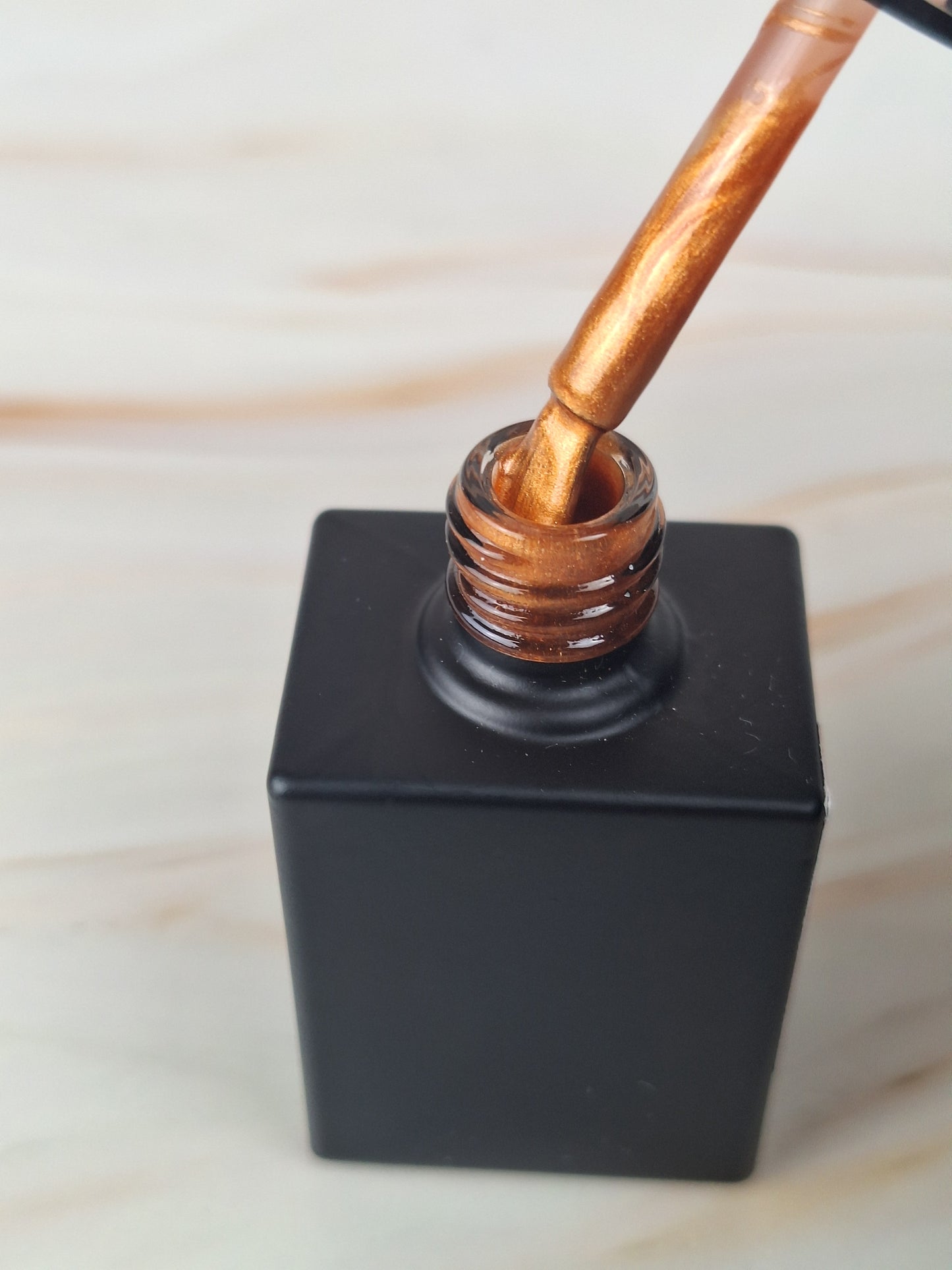 Gellack Copper Metal efekt 10ml